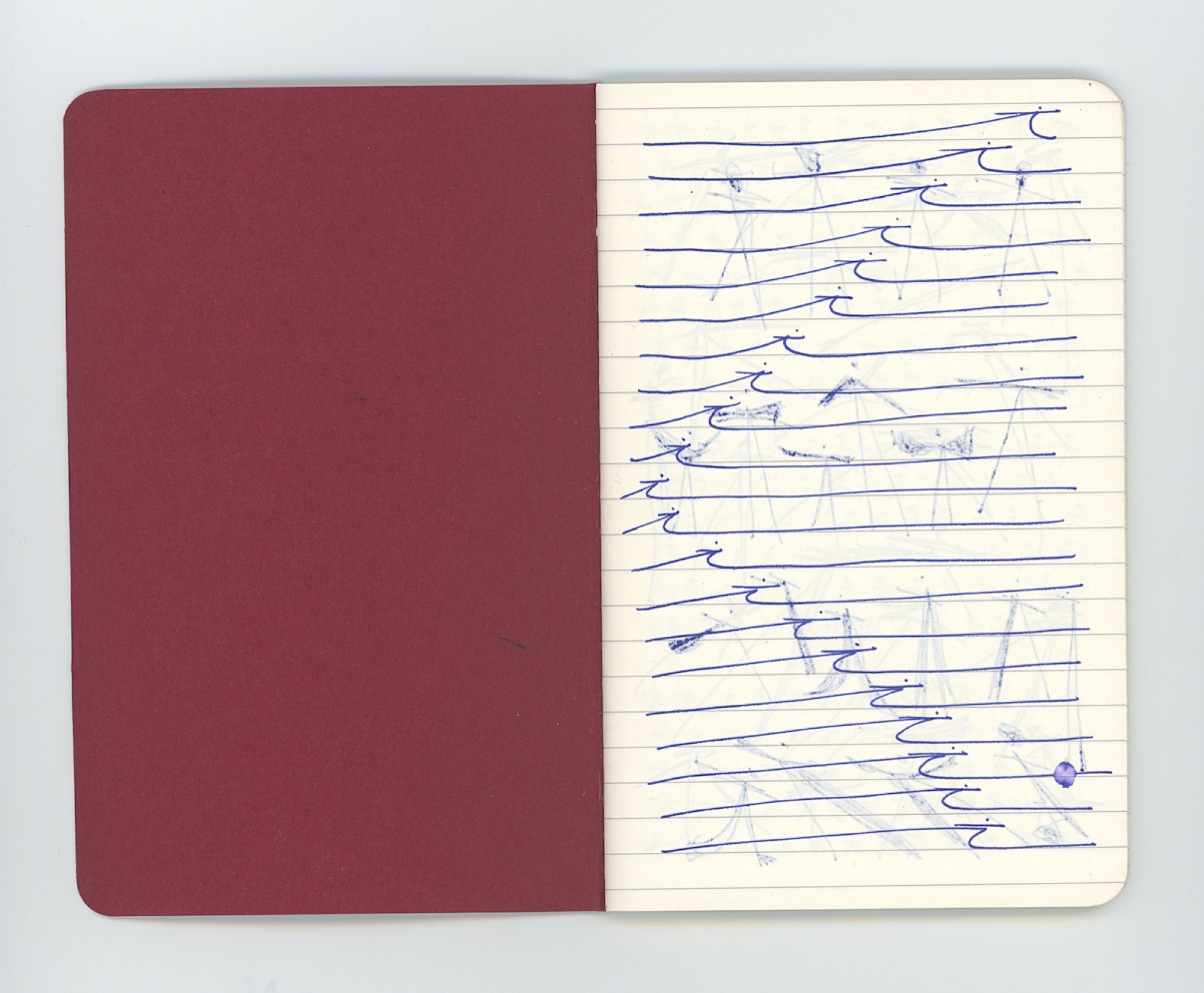 Primera página del segundo cuaderno de trabajo (Del símbolo al signo)